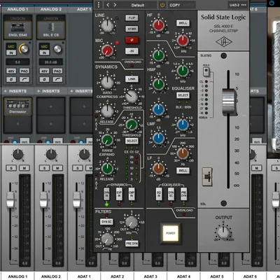 Console UAD — Monitoring sans latence